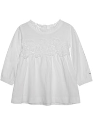 Baby top with lace