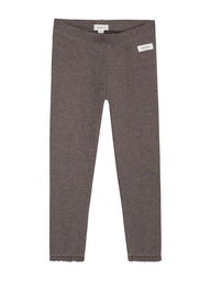 newbie kids Leggings organic cotton brown