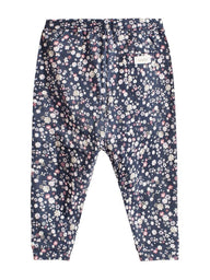 Baby sweatpants with floral print