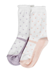 newbie kids Socks with printed dots organic cotton