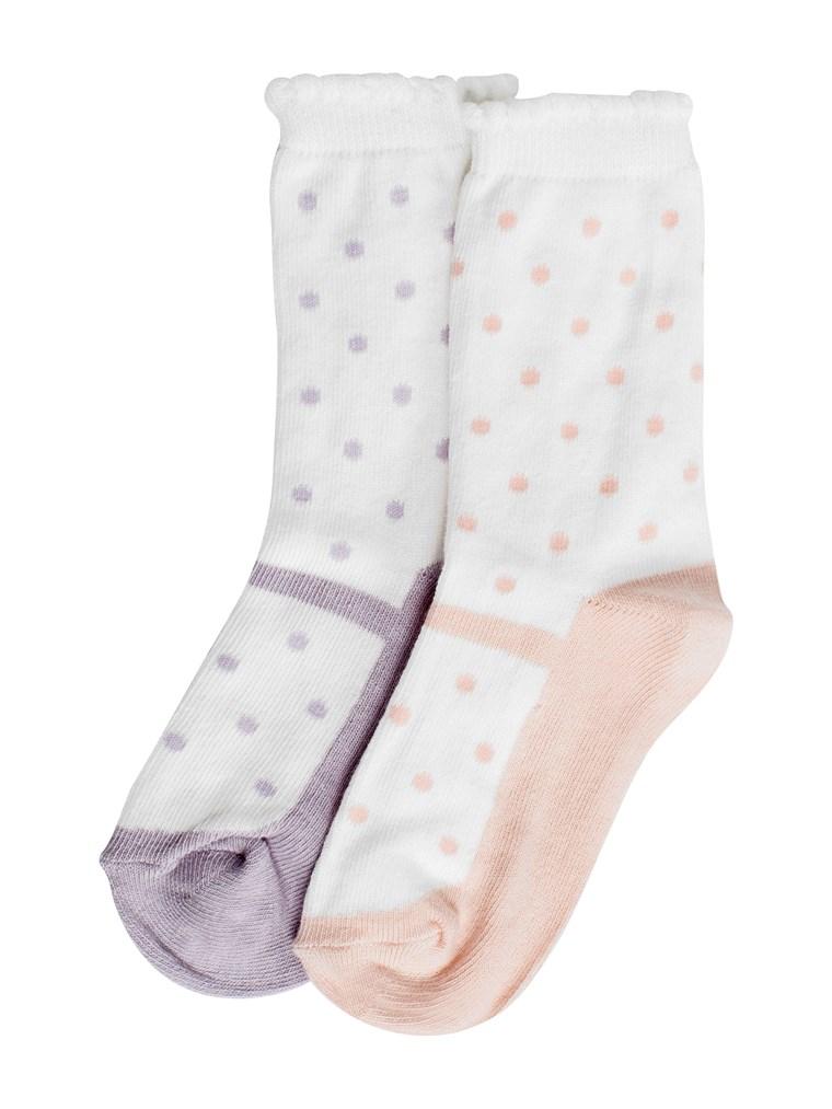 newbie kids Socks with printed dots organic cotton
