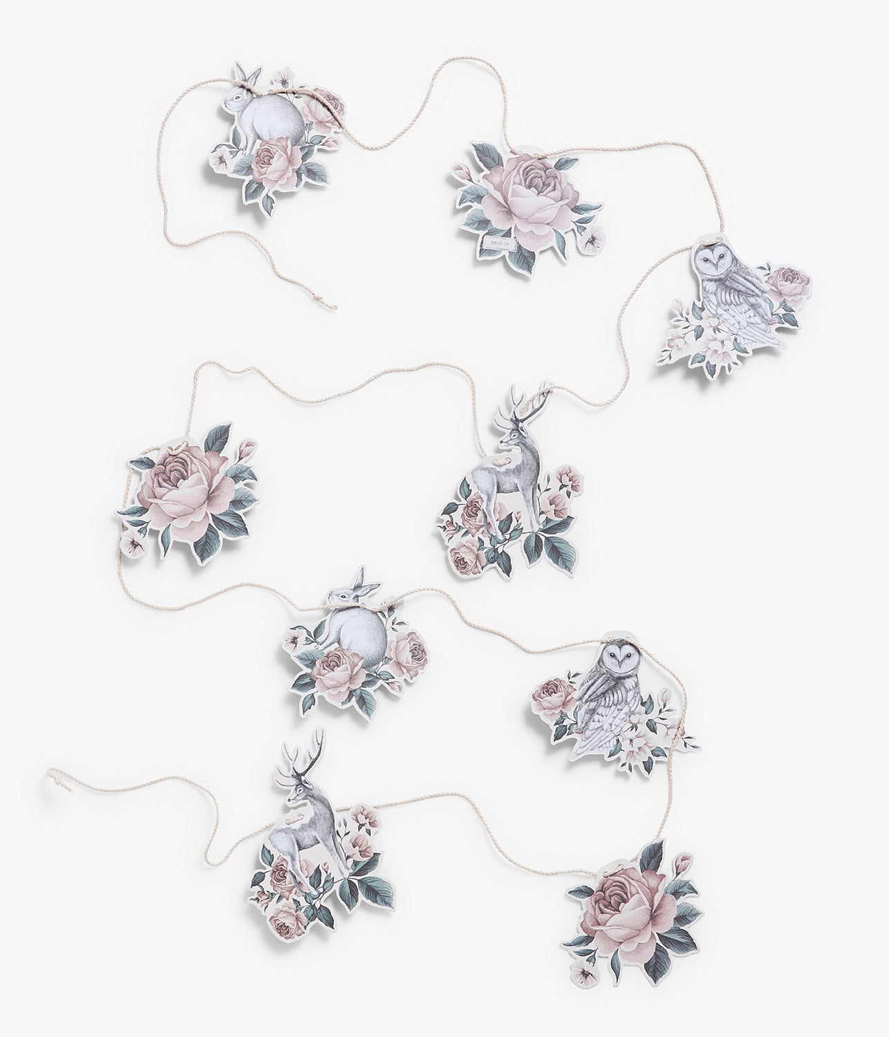 Animal & forest paper garland
