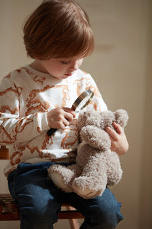 Kids jumper with map print