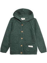 Cardigan with hood
