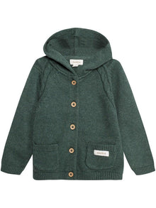 Cardigan with hood