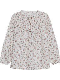 Baby top with floral print