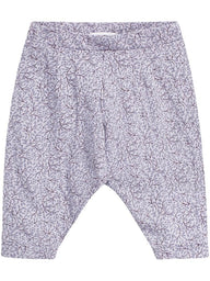 Baby sweatpants with floral print