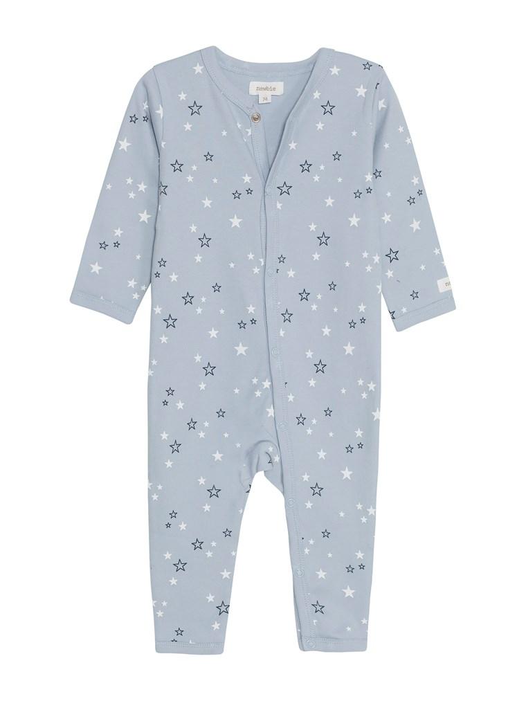 Sleepsuit with star print