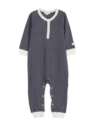 Sleepsuit with stripe print