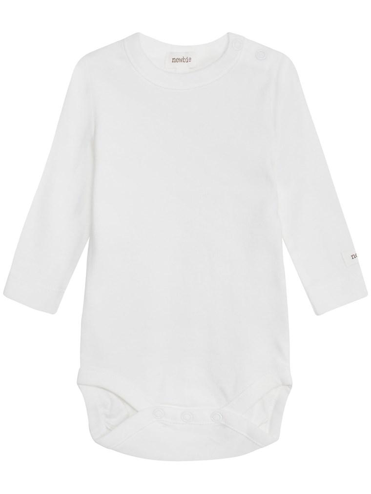 newbie baby Body organic cotton long sleeves