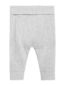 newbie kids Leggings organic cotton grey baby