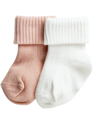 Newbie rib 2-p socks