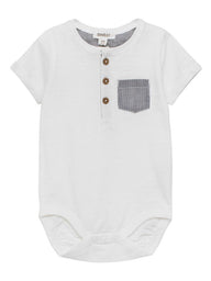 Baby body with pocket