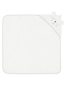 Baby towel with bear face