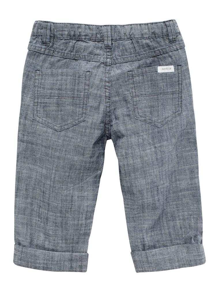 Trousers with turn-up cuffs