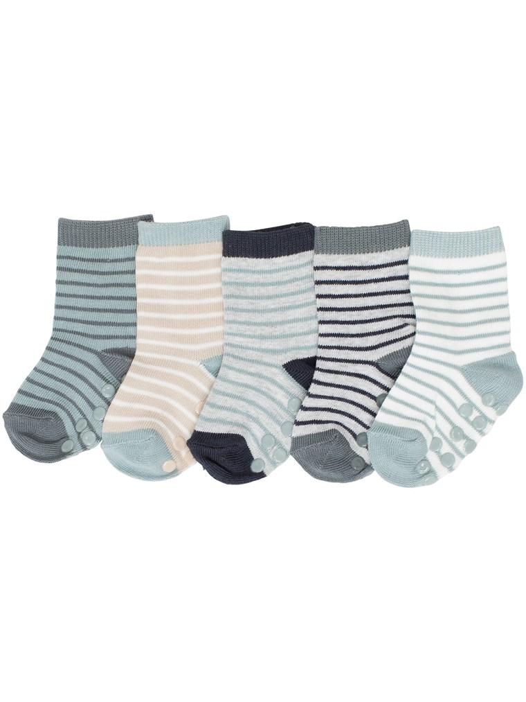 Baby socks with stripes