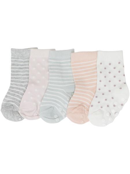 Baby socks with stripes