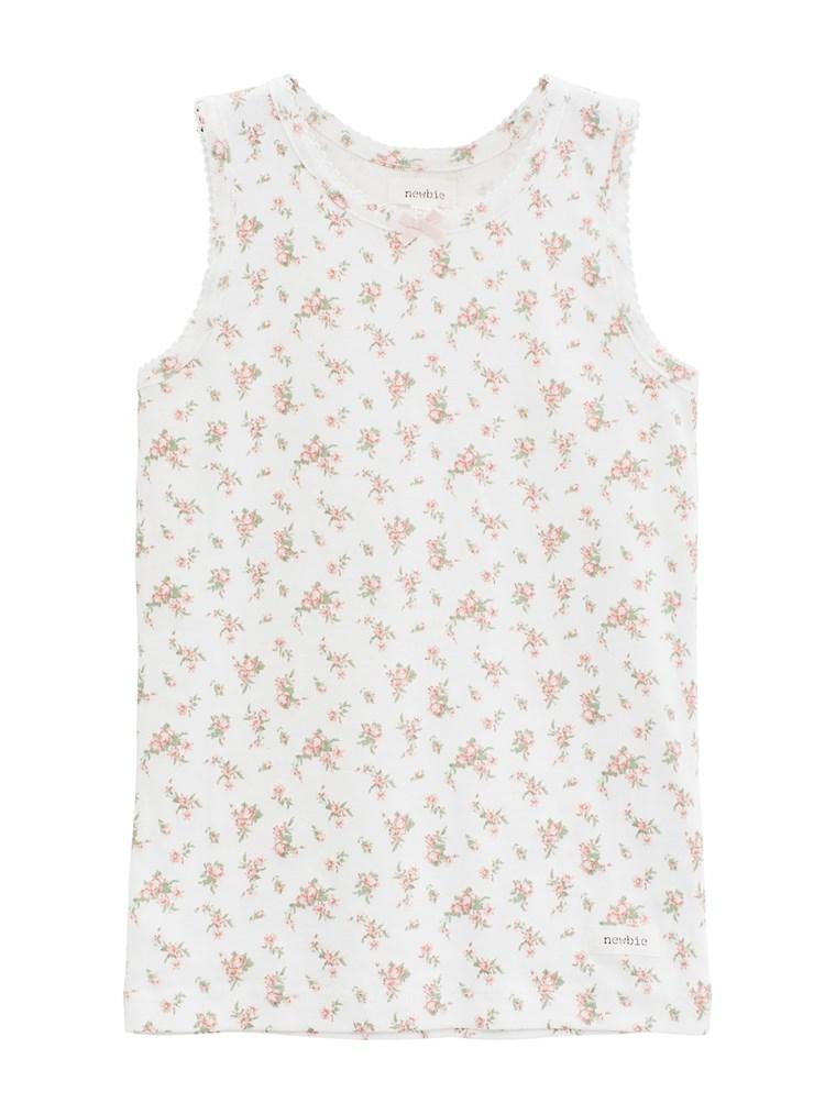 Floral print vest