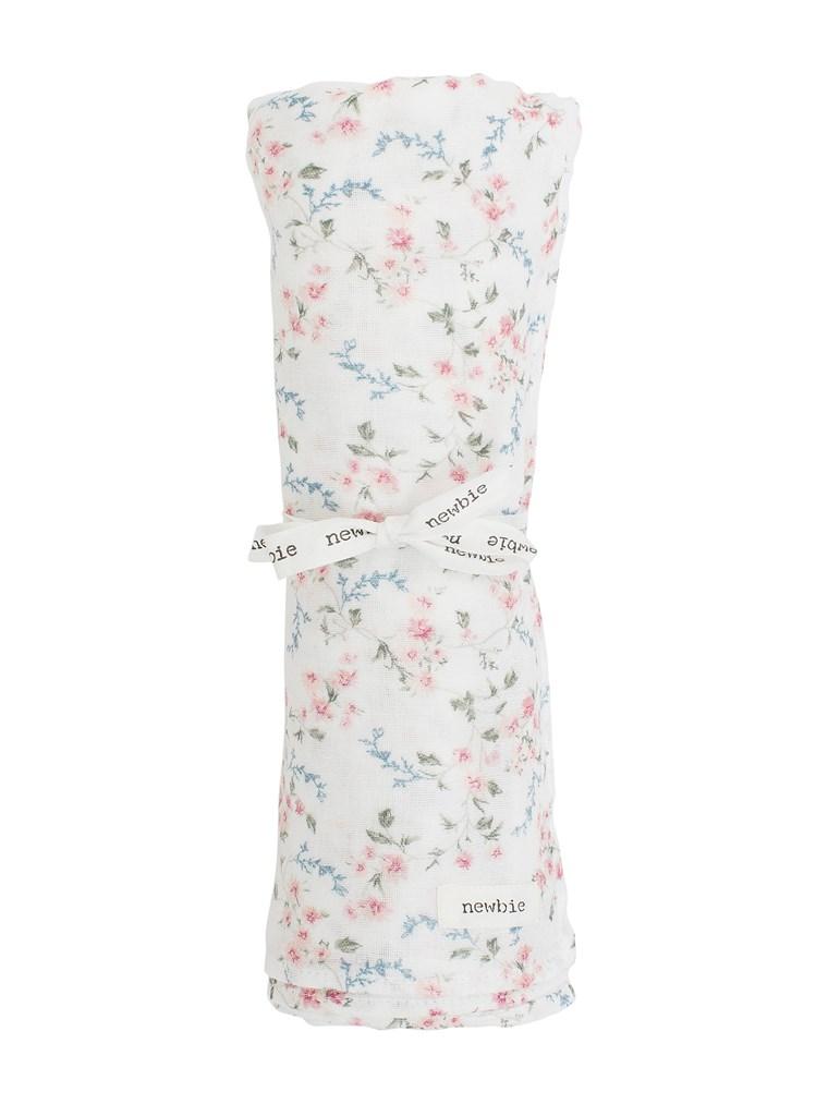 Blanket with floral print