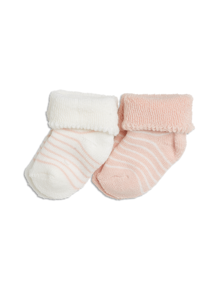 baby socks terry stripe print