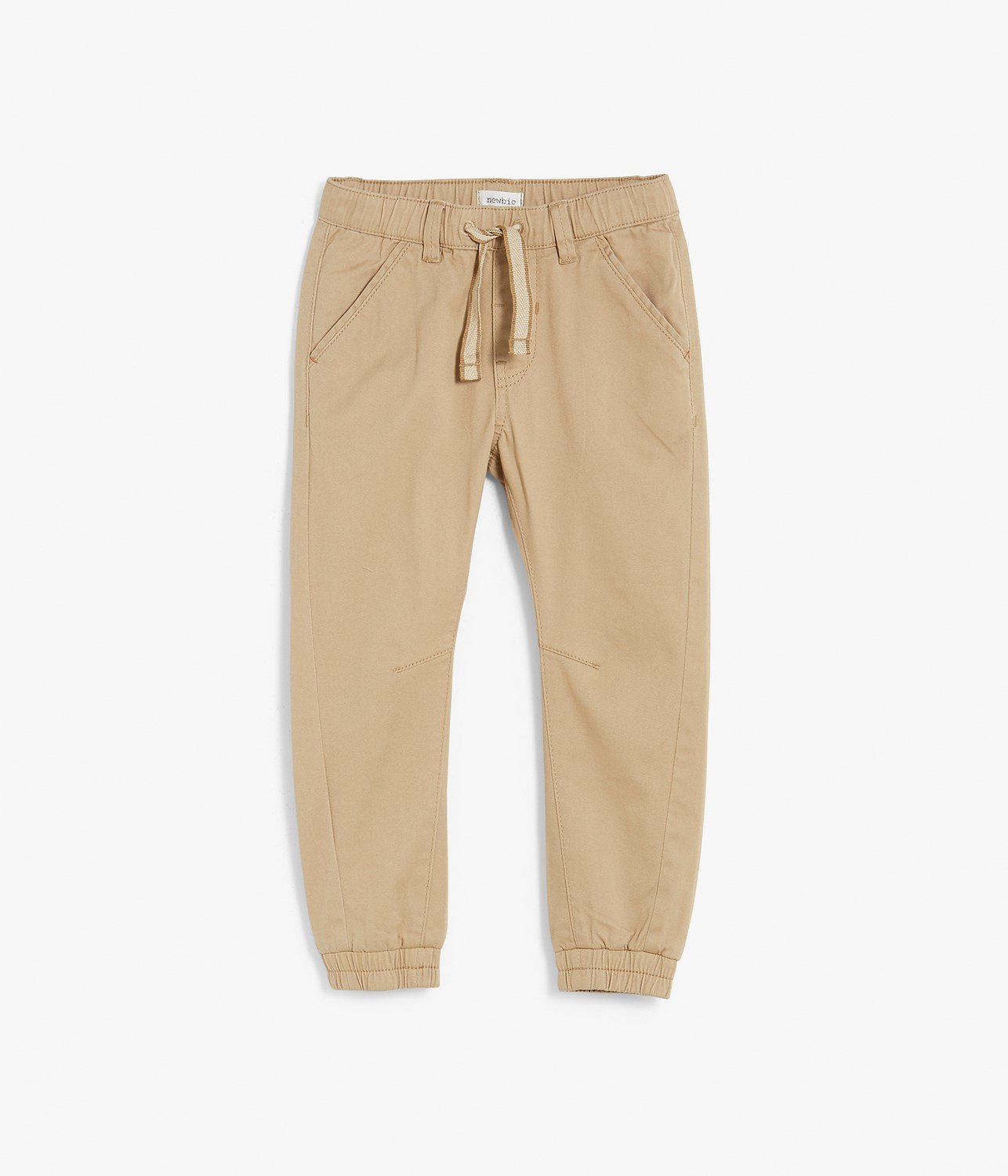 Trousers with drawstring waist