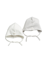 newbie baby Caps hats organic cotton white