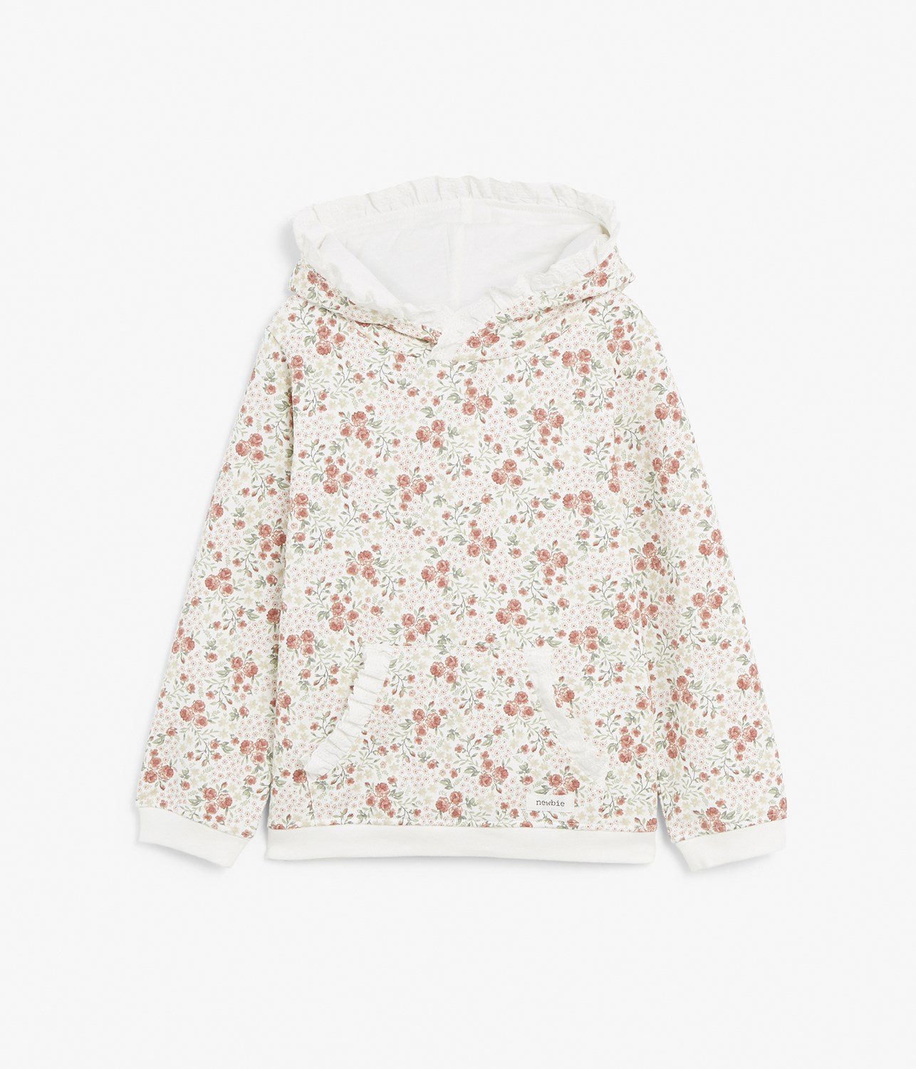 Kids floral hood