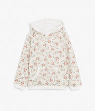 Kids floral hood