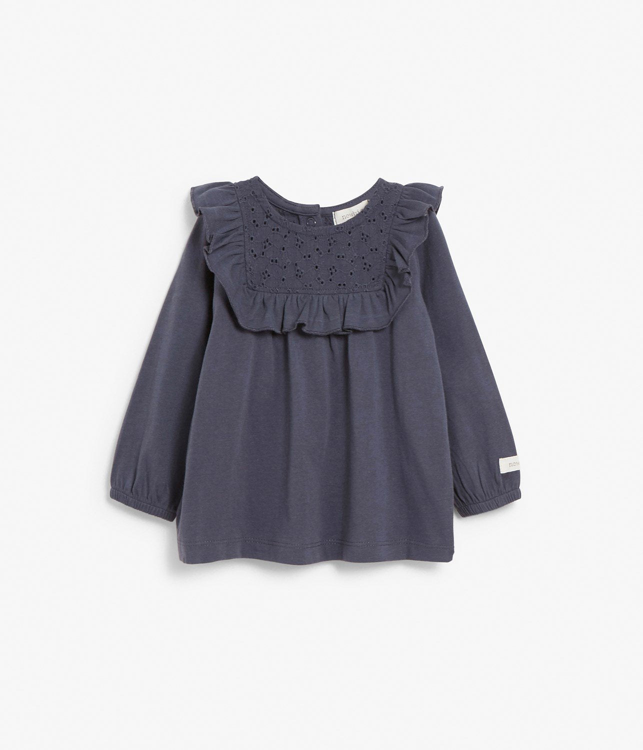 Baby top with frills