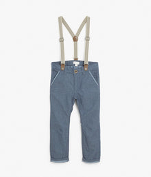 Kids trousers with braces