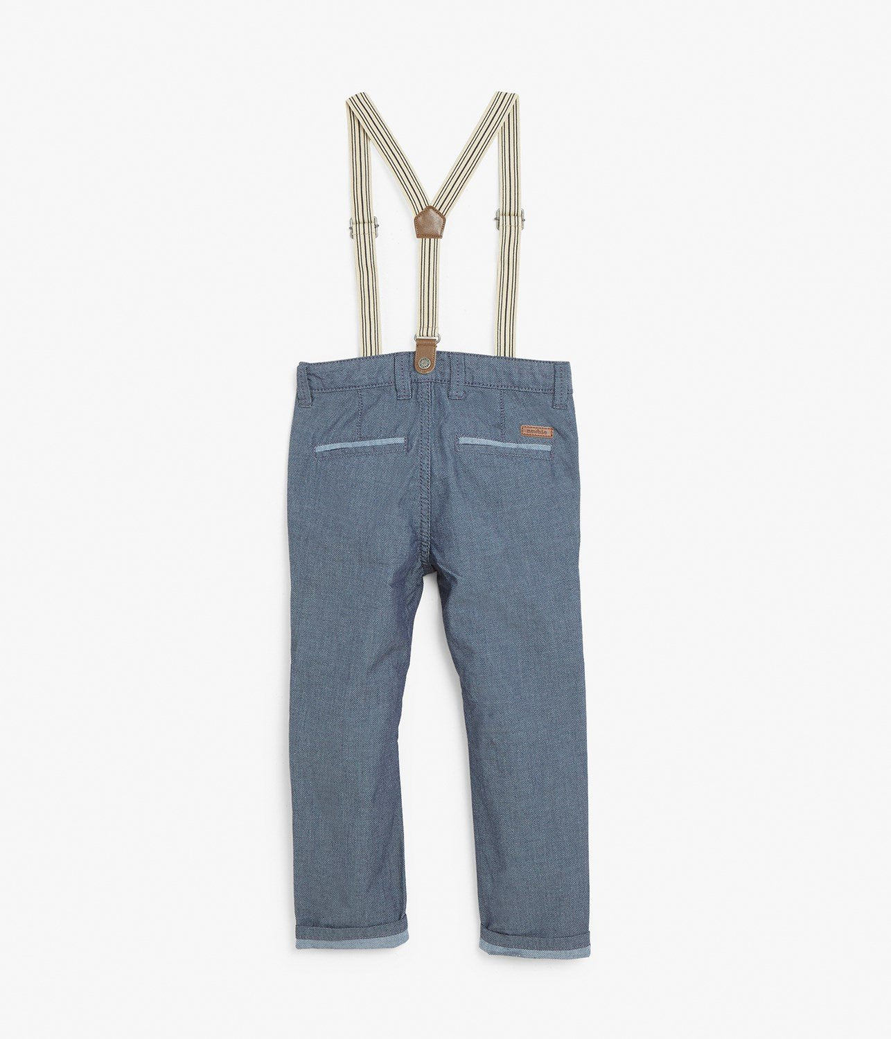 Kids trousers with braces