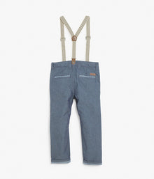Kids trousers with braces