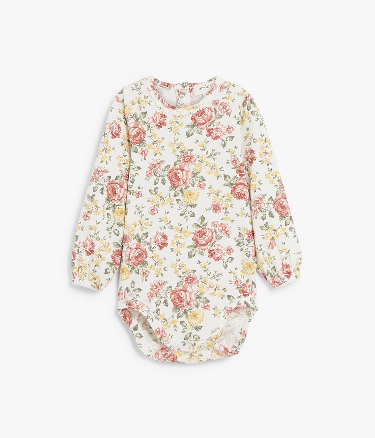 Baby floral print body