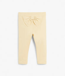 Baby leggings with bow
