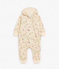 Baby floral print onesie