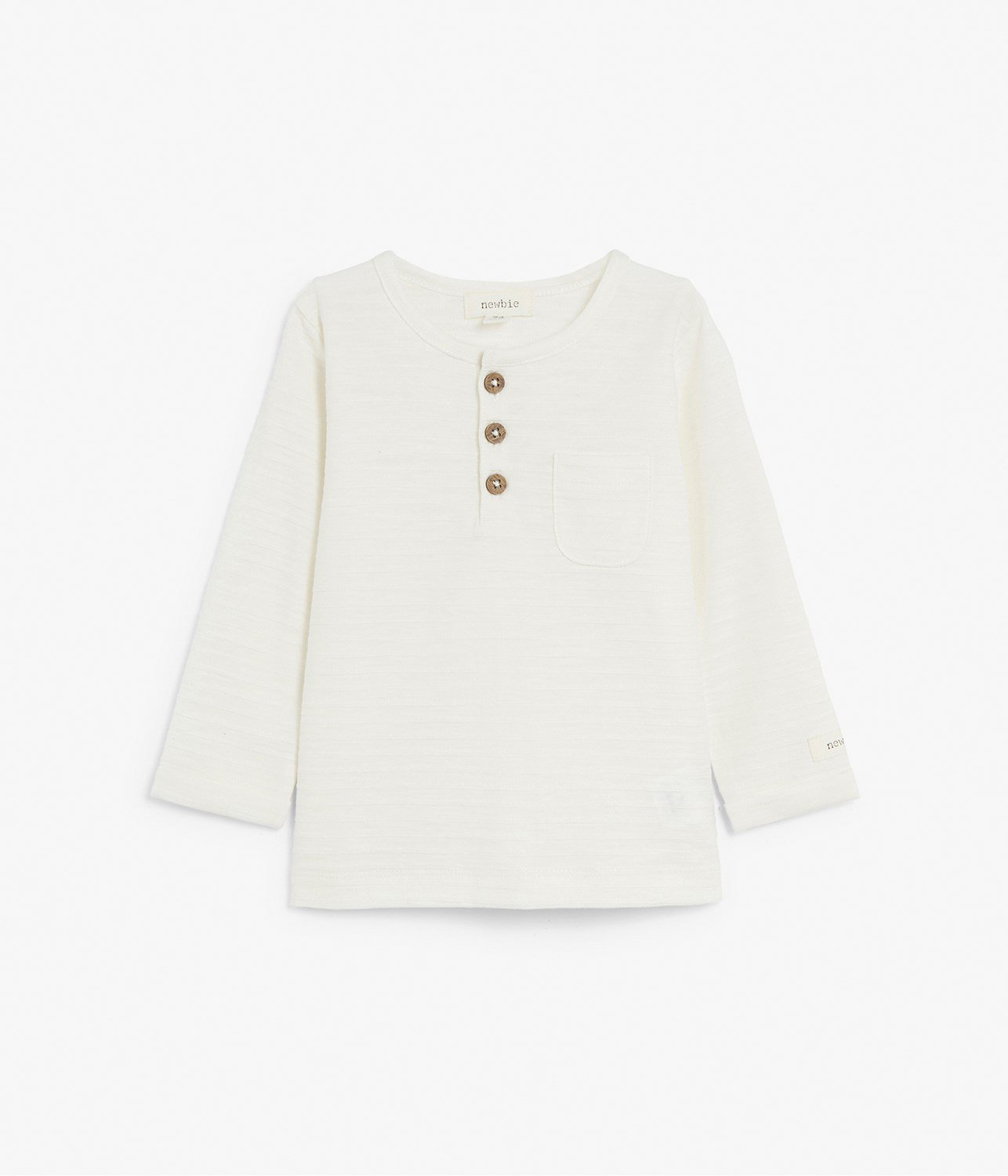 Baby shirt with buttons