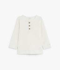 Baby shirt with buttons