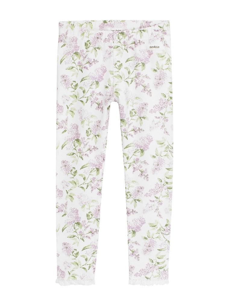 Floral pattern leggings