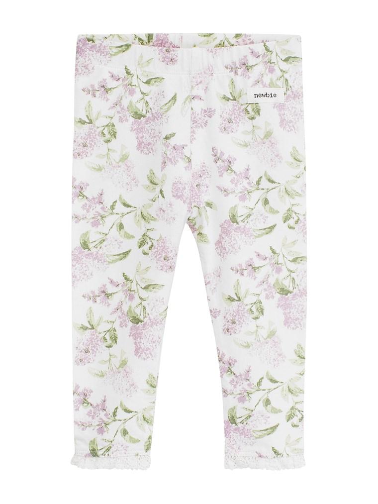 Baby floral pattern leggings