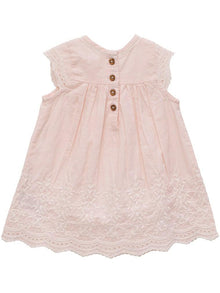 Baby dress with embroidery
