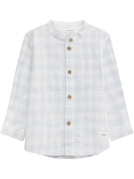 Baby shirt with check print