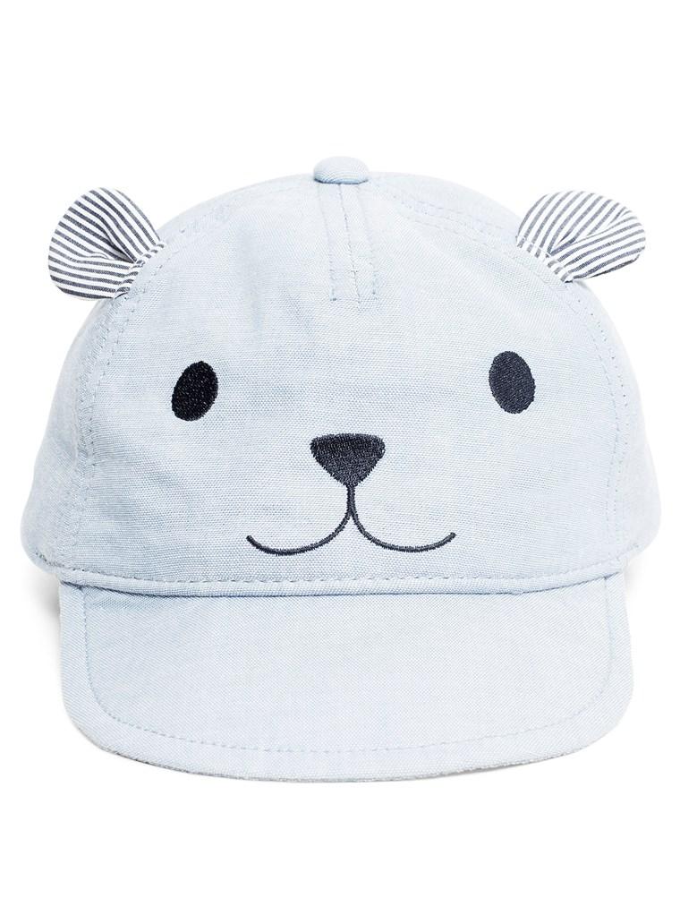 Baby cap with bear ears