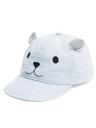 Baby cap with bear ears