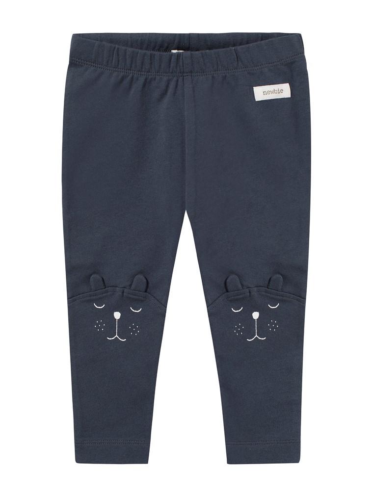 Baby leggings with knee patches