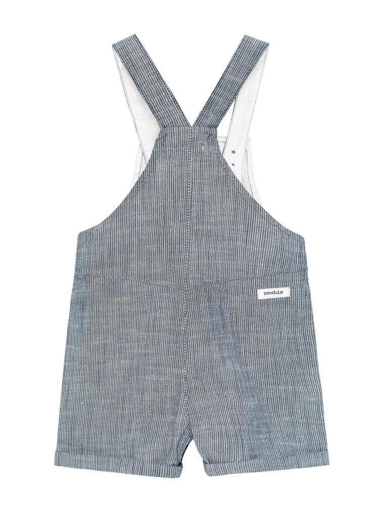 Baby dungarees with front pocket