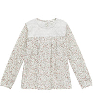 Top with floral print