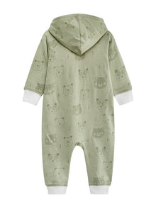 Onesie with bear print