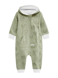 Onesie with bear print