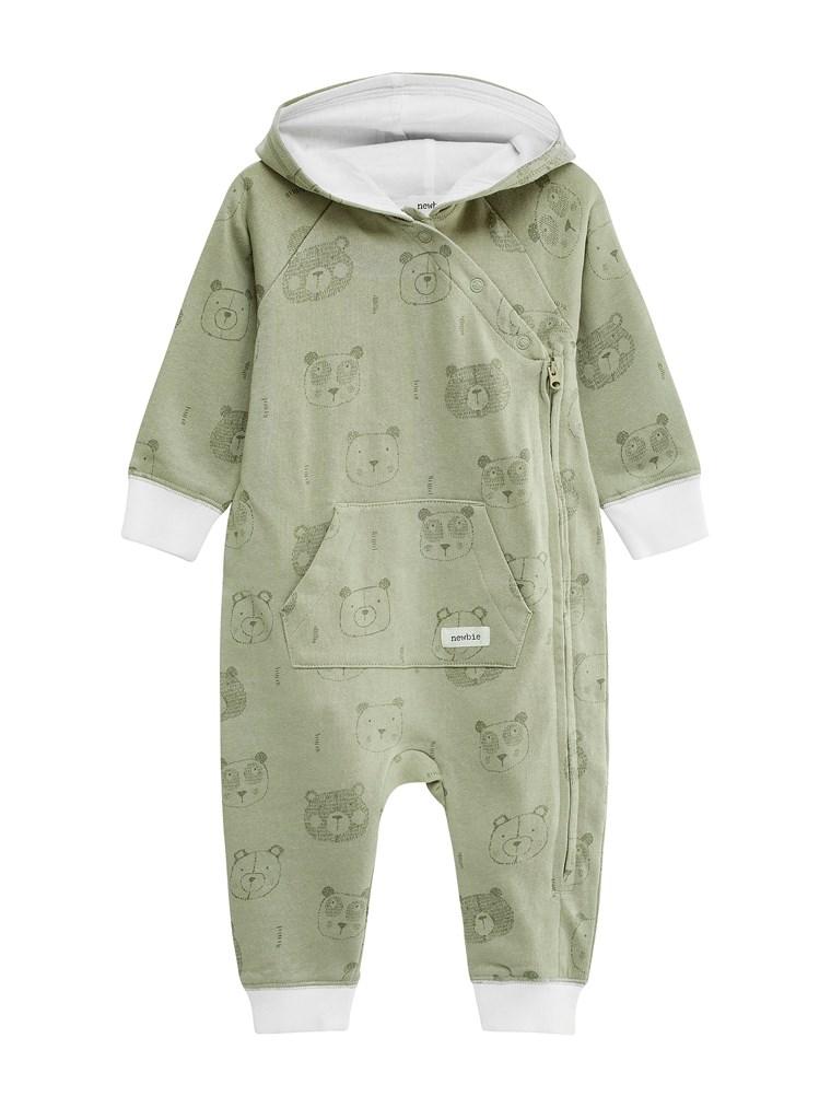 Onesie with bear print