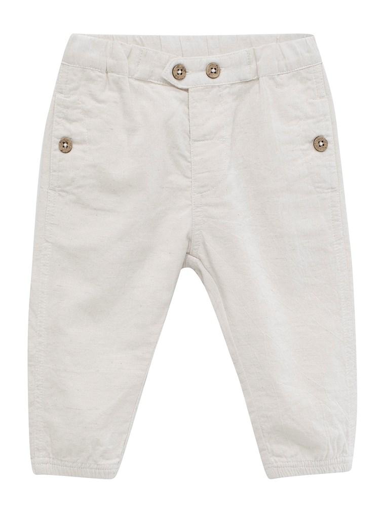 Baby trousers with buttons